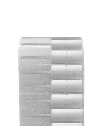 PP Silver Matte Jewelry Label 6.4 x 1.3
