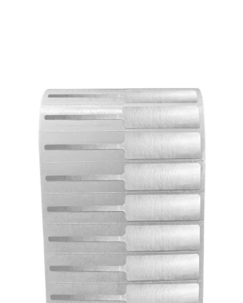 PP Silver Matte Jewelry Label 6.6 x 1.1