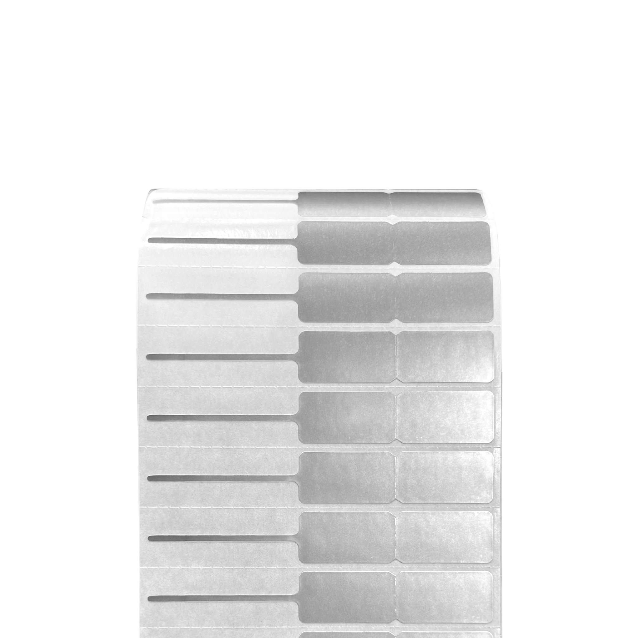 PP Silver Matte Jewelry Label 8.0 x 1.2 cm