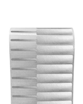 PP Silver Matte Jewelry Label 9.2 x 1.2 cm