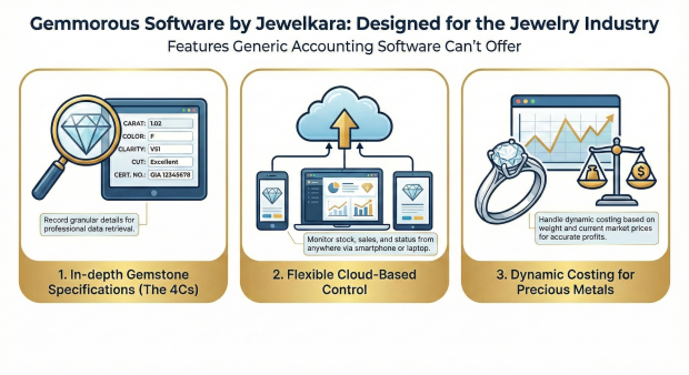 Gemmorous Software Designed by the Jewelry Industry, for the Jewelry Industry