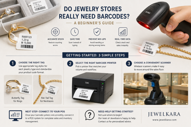 Do Jewelry Stores Really Need Barcodes A Beginner's Guide