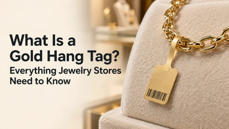 What Is a Gold Hang Tag? Everything Jewelry Stores Need to Know